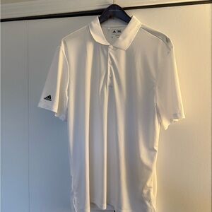 Adidas Men's White Polo Shirt